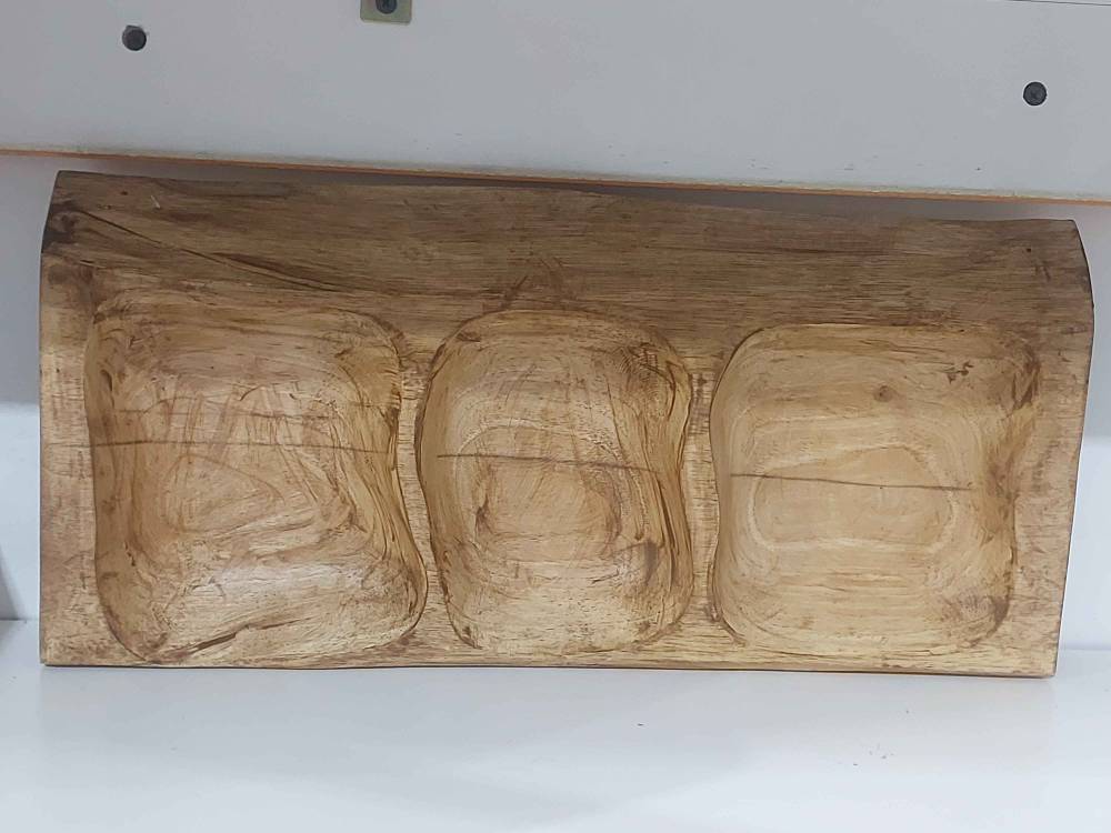 اردو خوری با چوب گردو دست ساز